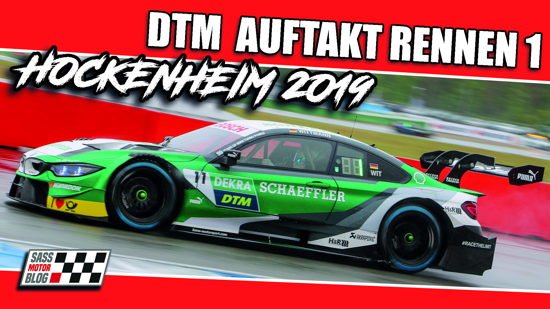 DTM Rennen 1 der DTM auf dem Hockenheimring 2019